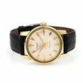 Longines Herrearmbåndsur af stål med guldkappe. Model Conquest. Automatisk værk. 1950-60erne.