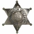 Sherif stjerne - Probation Officer - Juvenile Court, Cook Co., Illinois, No. 13 - i brugspræget stand