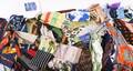 Stort parti scarves, bl.a. Italien