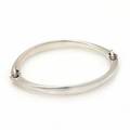 Hans Hansen Armbånd af sterlingsølv. Dia. ca. 6,5 cm. Ca. 1990.