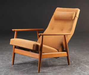 Lænestol af bøgetræ, dansk møbelproducent 1950erne.