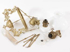 Takfotogenlampa, omkring år 1900