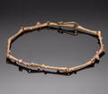 Ole Lynggaard. Nature armbånd med brillanter, ca. 0.02 ct