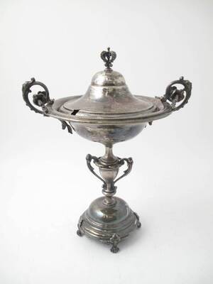 Sockerskål, på fot