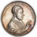 Vatikanet, Clement XIV, 1769 - 1774, sølvmedaille over udvisningen af jesuitterne, 1773, 21,85 g, 45 mm
