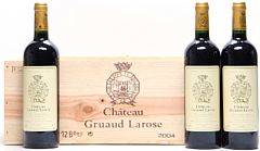 11 bts. Château Gruaud Larose, Saint - Julien. 2. Cru Classé 2004 A hfin. Owc.