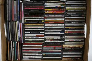 PARTI med CD-skivor, bl.a. Bob Dylan, Alice Cooper