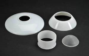 Poul Henningsen 1894-1967. Tre skærme, opal 4