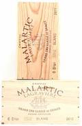 12 bts. Chateau Malartic- Lagraviere Blanc Grand Cru Classé, Pessac-Léognan 2011 A hfin. Owc.