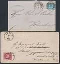 1864-1872. 2 pæne skillingsbreve