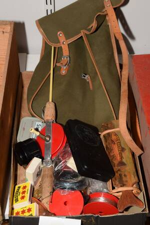 Parti fiskeutrustning