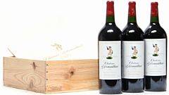 3 bts. Mg. Château dArmailhac, Pauillac. 5. Cru Classé 2005 A hfin. Owc.