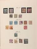 Indien. 1852-1963. Ældre samling i springbind. Se fotoudsnit