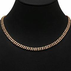 Halskæde af 14 kt. guld. Vægt ca. 45 gr. L. ca. 40 cm. Ca. 1960.