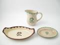 Porslin, 3 delar. Pyro