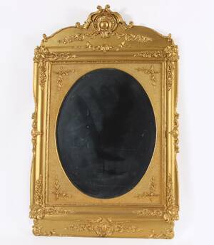 Spegel, nyrokoko, 1800-talets andra hälft