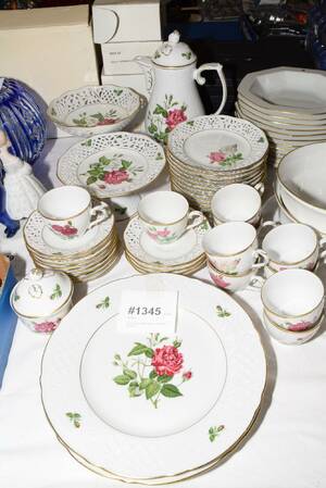 Kaffeservis Fyrklövern, ca 14 delar