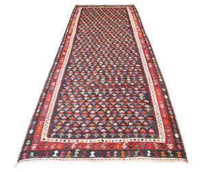 Persisk Harsin Kelim tæppe 348x167 cm.