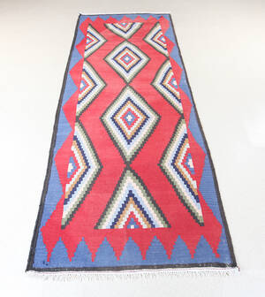 Persisk Harsin Kelim tæppe 270x113 cm.