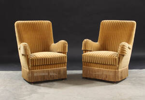 Dansk møbelproducent. Lænestole 2