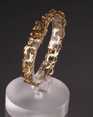 Bismarck armbånd 14 kt guld