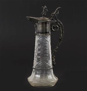 Serveringskanna, 1800-talets slut