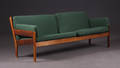 Dansk Møbelproducent. Trepers. sofa, palisander