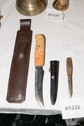 Knivar 2 st, L 13 och 25 cm