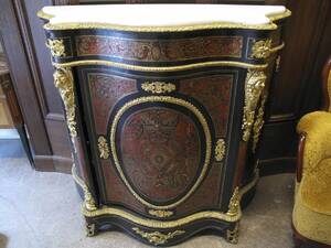 Boulleskåp, Sent 1800-tal