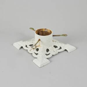 Julgransfot, Gjutjärn