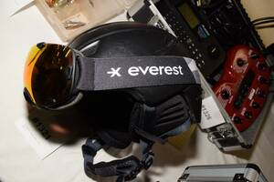 Skidhjälm inkl goggles, strl L