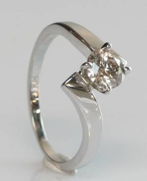 Brillantring ca. 0.72 ct