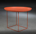 NORR11 Design House. Sofabord  Bakkebord model Duke Coffee Table Medium, lyserødt-pulverlakeret stål