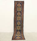 Persisk Meshkin løber. 390 x 85 cm.