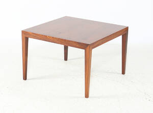 Severin Hansen. Sofabord af fineret palisander 