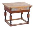 Bord, allmogebarock, 171800-tal