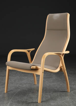 Yngve Ekstrøm  Swedese. Lænestol model Lamino 