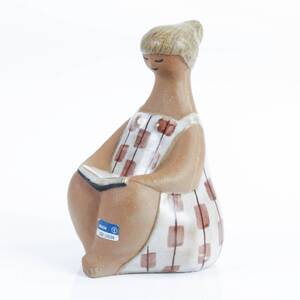 LISA LARSON, figurin, Charlotta ur serien ABC-Flickor, Gustavsberg