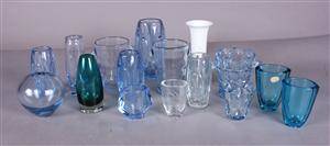 Holmegaard m.m.. Samling vaser 16