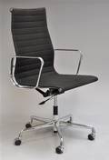 Charles Eames. Kontorstol, model EA-119, sort hopsak