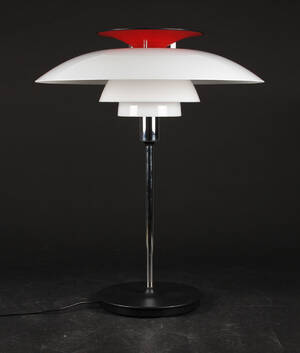 Poul Henningsen. PH 80 bordlampe