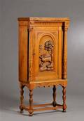 Skab af eg, ca. 1900-tallet