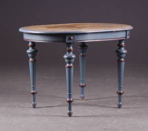 Almue spisebord ovalt