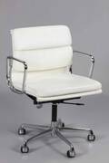 Charles Eames. Kontorstol, Soft Pad Alu Chair, model EA 217