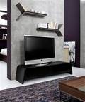 BoConcept. TV-bord af sortbejdset eg. 