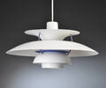 Poul Henningsen. PH5-pendel, hvid 