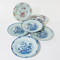 Tallrikar porslin Kina 1700-tal