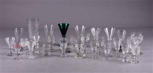 Samling ældre glas 27
