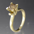 Solitaire ring ca. 1.03 ct.