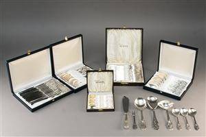 Samling pletbestik 70